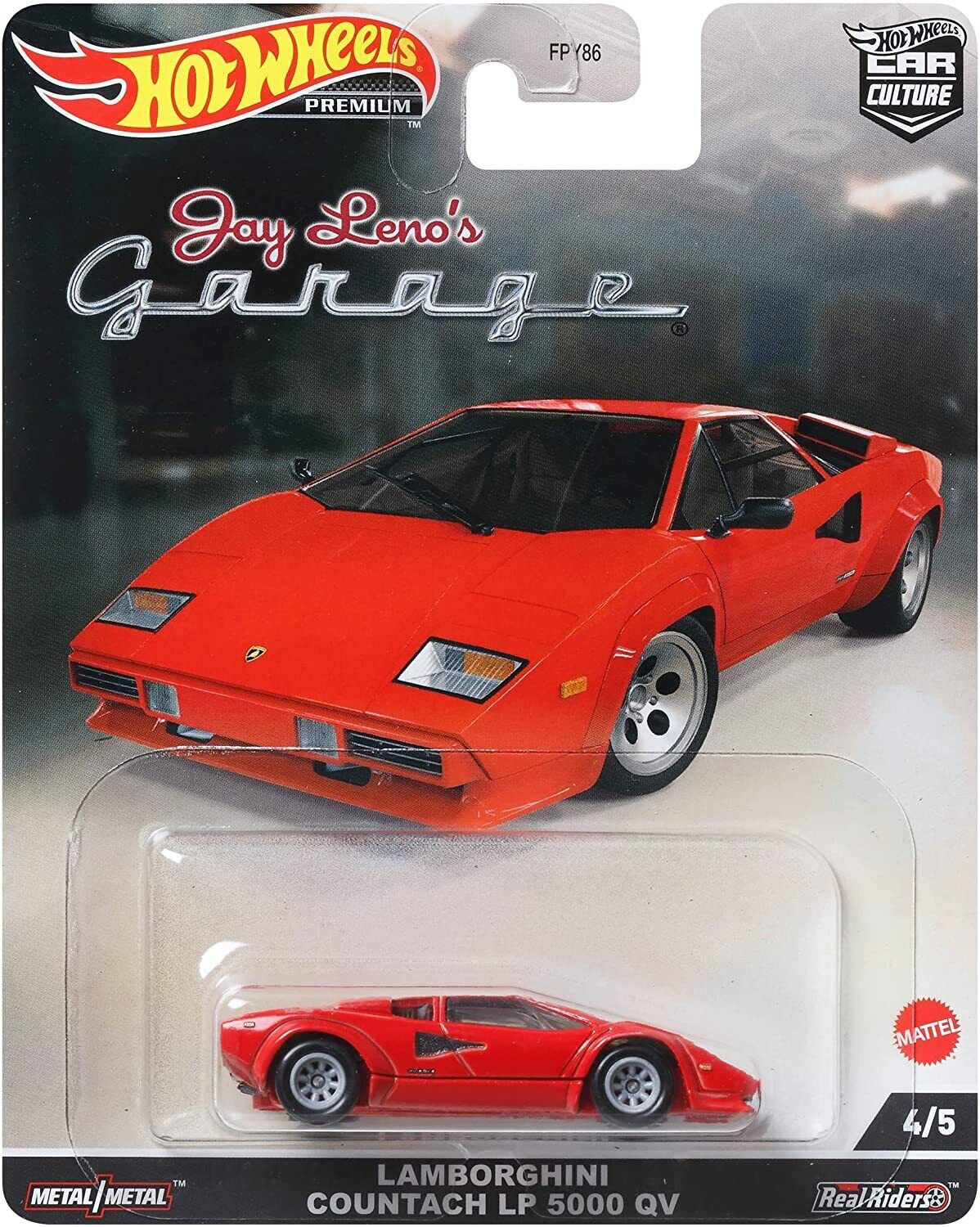 Lamborghini Countach LP 5000 QV rot Hot Wheels 1 64 PlayLek