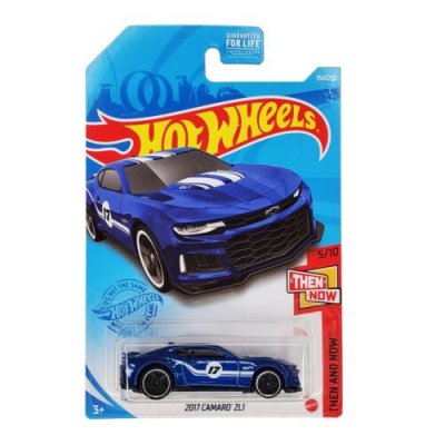 Chevrolet Camaro ZL1 2017 blue Hot Wheels 1 64 PlayLek